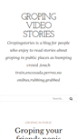 Mobile Screenshot of gropingstories.com